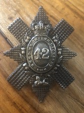 42nd (Royal Highland) Regiment of Foot (Black Watch) Glengarry Cap Badge