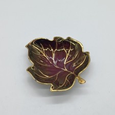 Carlton Ware - Rouge Royale - Leaf Dish - Vintage