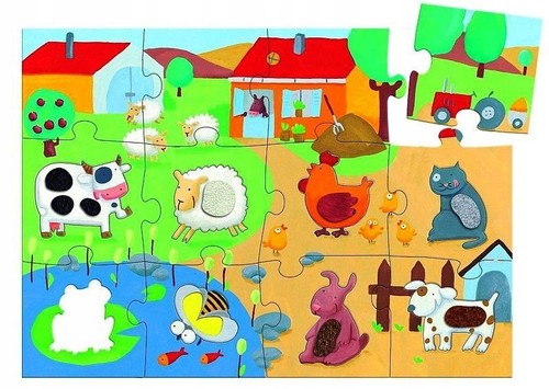 Djeco the farm - djeco, 20pc