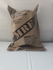 MRE U.S. Military Southwest Style Beef And Black Beans With Sauce