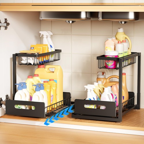 Under sink organizer - under, organizer,metal