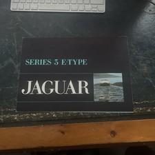 Jaguar E-Type Series 3 Brochure 1971-1972 - UK Market - 4.2 & V12 Coupe Roadster