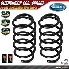 2x Coil Springs Front Side for Opel Vauxhall Meriva Zafira 2005-ON 93185154 New