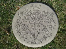 Garden Stepping Stones Thistle