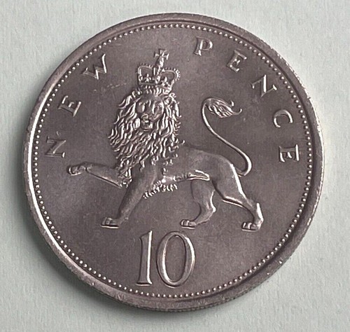 Ten pence 1968 1981 large - -,