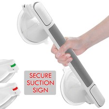 Safety Suction Grab Bars No Drilling Bathtub Shower Hand Rail Handle for Elderly