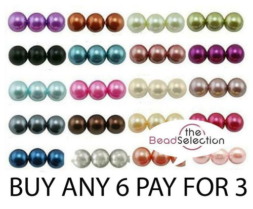 Pearl beads glass round buy - beads,