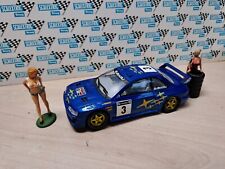 Scalextric Subaru No 3 EXCELLENT UNLIGHTED TOTALLY COMPLETE EXCELLENT NEW TYRES