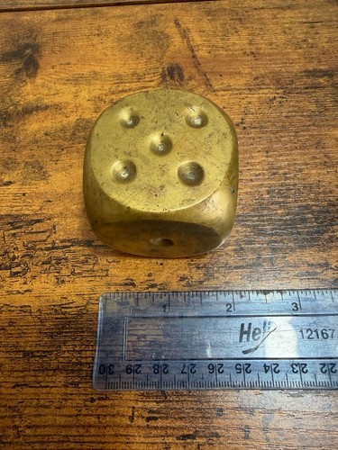Large vintage brass - large, x