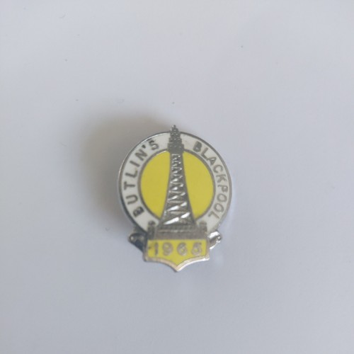 Butlins blackpool tower badge - butlins,