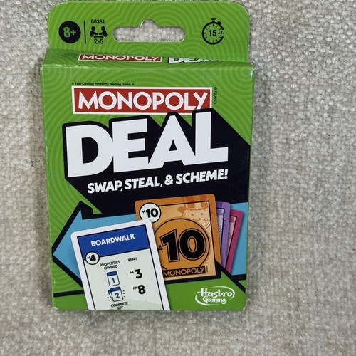 Monopoly deal card - game, hasbro
