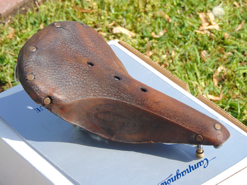 Wrights w3n leather saddle - wrights,