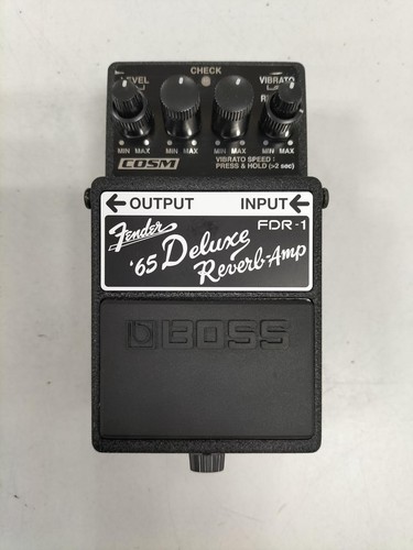 Boss fdr guitar reverb pedal - boss,