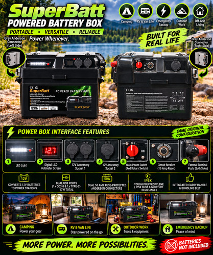 Superbatt 12v auxiliary - superbatt,