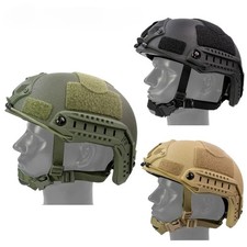 FAST PJ Tactical Airsoft Helmet MH ABS Thickened Outdoor CS Protective Gear UK