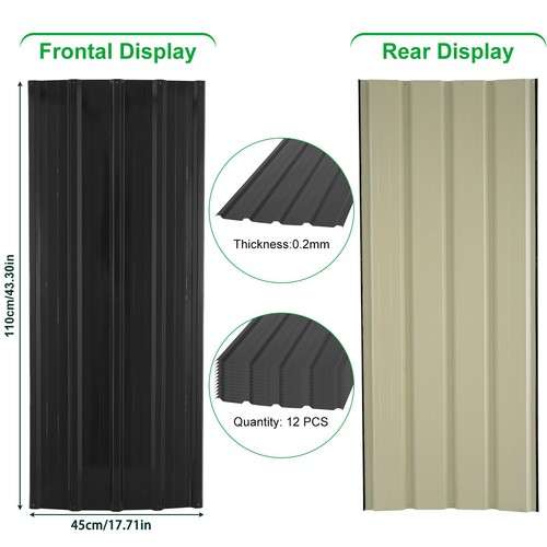 24x metal galvanized roof - 12/24x,