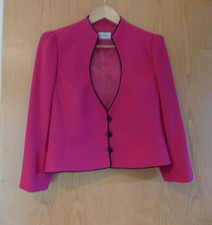 NWOT: CONDICI  PINK & BLACK JACKET - SIZE 12 (FIT 10/12) - (DRESS ALSO FOR SALE)