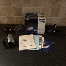 SONY DCR-SR37E HDD 60GB Handycam Digital Camcorder in Box with Charger Good con