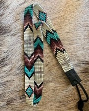 Western Seed Beaded Hat Band