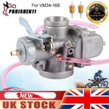 Motorcycle Carburetor For Mikuni VM 34 mm Round Slide Carb 42-6015 VM34SC UK