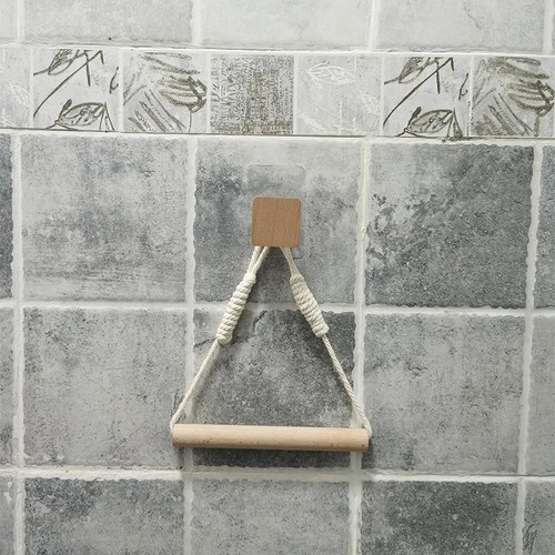 Wall mounted holder wooden - mounted,