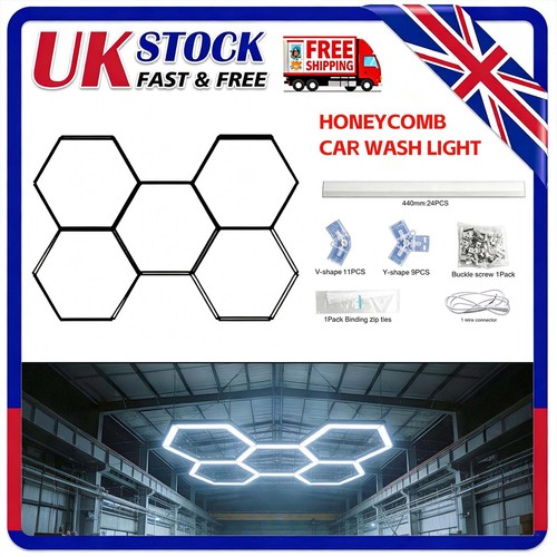 Hexagon led lighting car - 5,