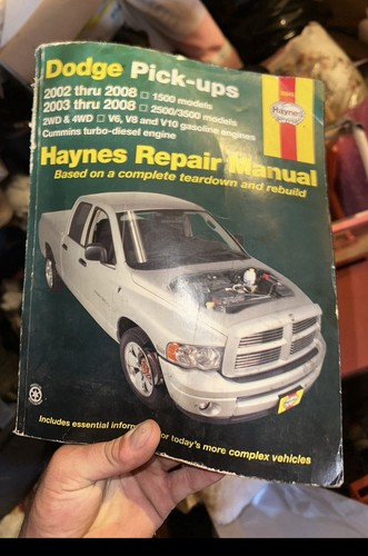 Dodge pickup haynes repair - dodge,