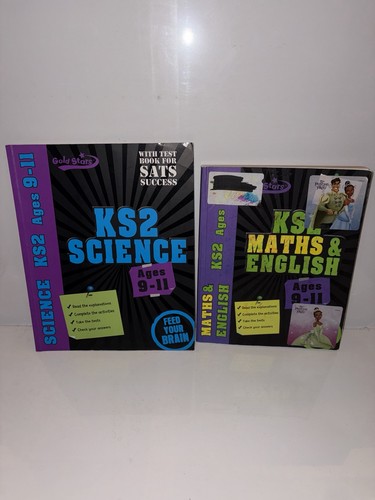 Gold stars ks2 books - gold, bundle