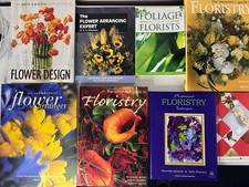 Joblot 8 Floristry Books