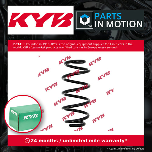 Coil spring rear - rear, kyb
