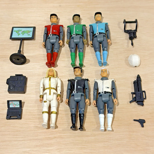 Captain scarlet figures - captain,