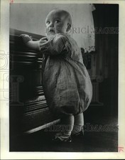 Press Photo Cupie Doll Baby at