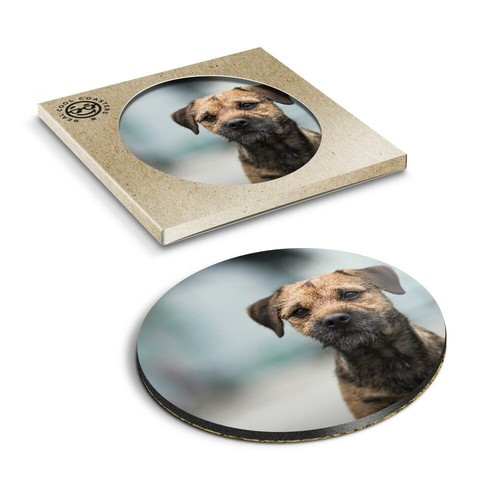 Boxed round coasters - round,