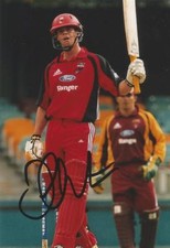 SOUTH AUSTRALIA REDBACKS: DANIEL CHRISTIAN SIGNED 6x4 ACTION PHOTO+COA