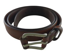 Gant Mens Brown Genuine Leather Belt Size 40/100