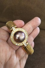 Vintage monet clear rhinestone