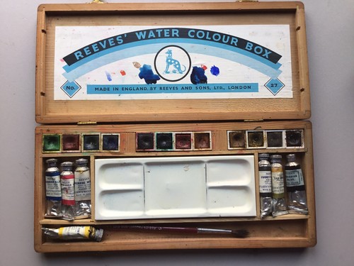 Vintage boxed reeves water - vintage,