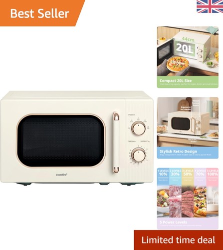 20l compact cream microwave - 20l,