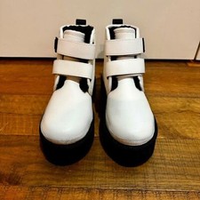 UGG White Neumel Platform