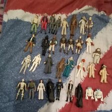 VINTAGE ORIGINAL  STAR WARS FIGURE BUNDLE/JOBLOT X 33 FIGURES  70s-80s KENNER