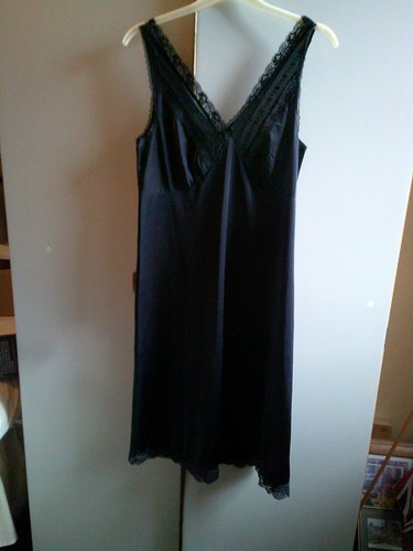 Vintage black petticoat - petticoat,