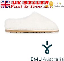 EMU Australia Joy Teddy Ladies  suede slipper Natural FREE CARRIAGE