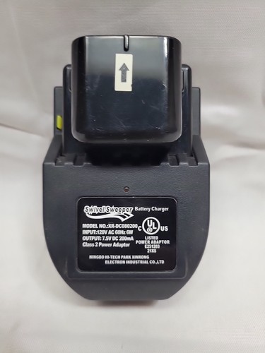 Swivel sweeper battery charger - battery,
