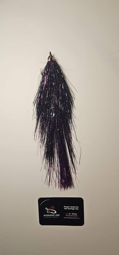 Hand tied flies - hand, flies-midnight-25cm