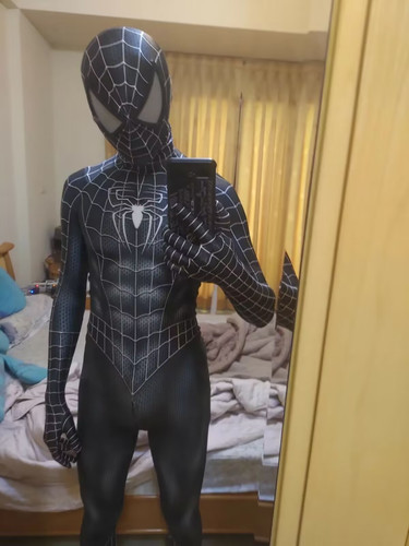 Black amazing spiderman - black,