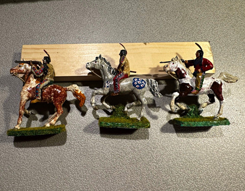 Lot 54mm painted plastic - of, 3