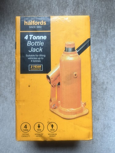 Halfords tonne bottle - bottle, jack