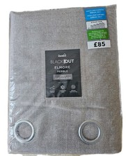 Dunelm Curtains Elmore Pebble
