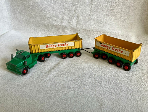 Matchbox dodge tipper truck - dodge,
