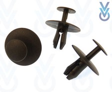 10x Rear Wheel Arch Lining & Mudguard Clips for some Peugeot 206, 807, Expert